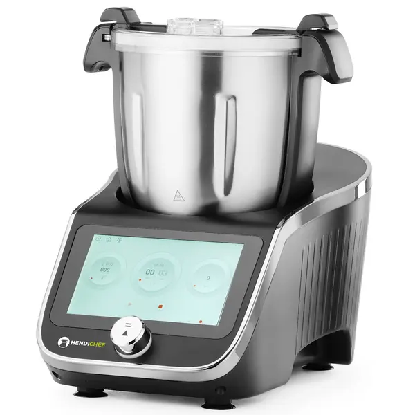 Multifunctionele Foodprocessor/Thermoblender | HENDICHEF | 4.5L | 37°C/130°C | 20 Bereidingsfuncties | Touchscreen + App | 1.4kW (230V) | 210x380x320(h)mm