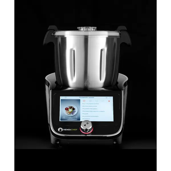 Multifunctionele Foodprocessor/Thermoblender | HENDICHEF | 4.5L | 37°C/130°C | 20 Bereidingsfuncties | Touchscreen + App | 1.4kW (230V) | 210x380x320(h)mm