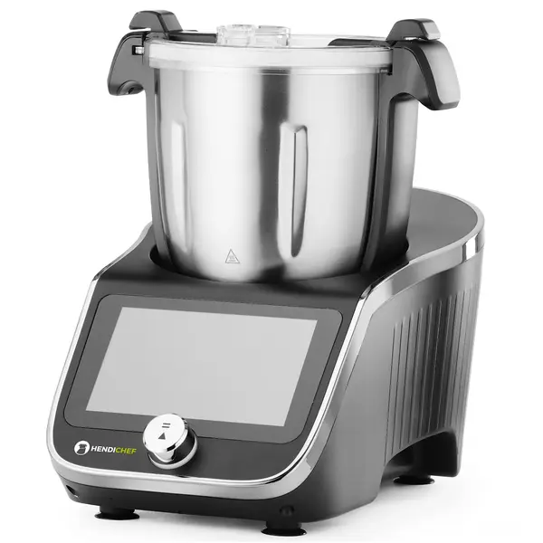 Multifunctionele Foodprocessor/Thermoblender | HENDICHEF | 4.5L | 37°C/130°C | 20 Bereidingsfuncties | Touchscreen + App | 1.4kW (230V) | 210x380x320(h)mm