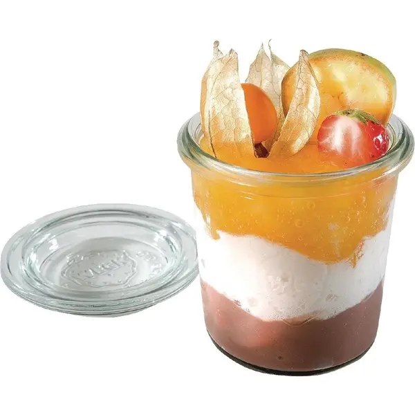 Weckpotten | Glas | 0.16L | Incl. Deksel | 12 Stuks | Ø60x80(h)mm