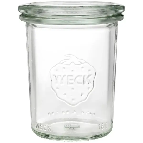 Weckpotten | Glas | 0.16L | Incl. Deksel | 12 Stuks | Ø60x80(h)mm