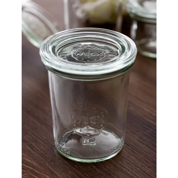 Weckpotten | Glas | 0.16L | Incl. Deksel | 12 Stuks | Ø60x80(h)mm