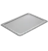APS Vitrineplateau | RVS | Decoratieve Rand | 500x360mm