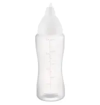 Araven Doseerfles | Kunststof | Transparant | 500ml | Anti-Drup | 261(h)mm