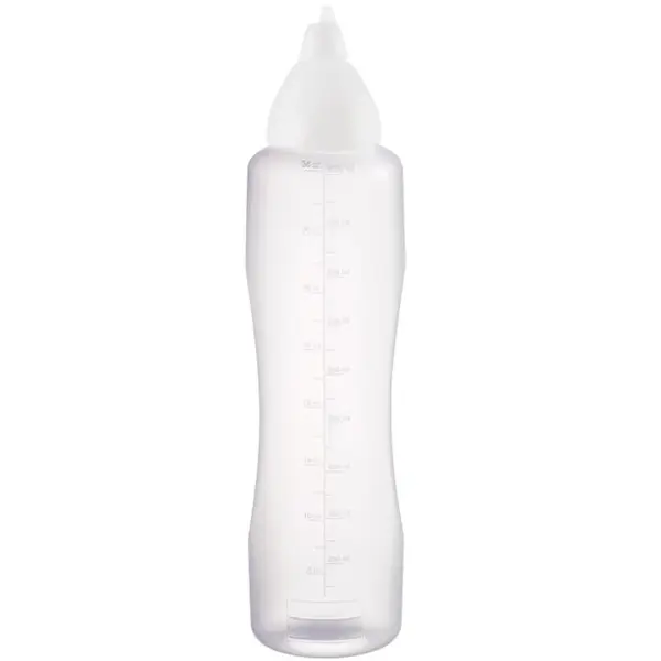 Doseerfles | Kunststof | Transparant | 1000ml | 311(h)mm
