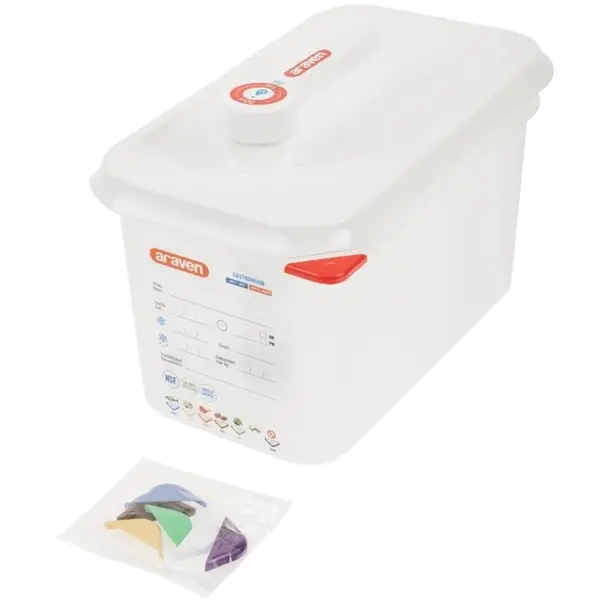 Sausdispenser | Kunststof | 4.3L | Portie 30ml | Transparant | 1/4 GN | 265x162x190(h)mm