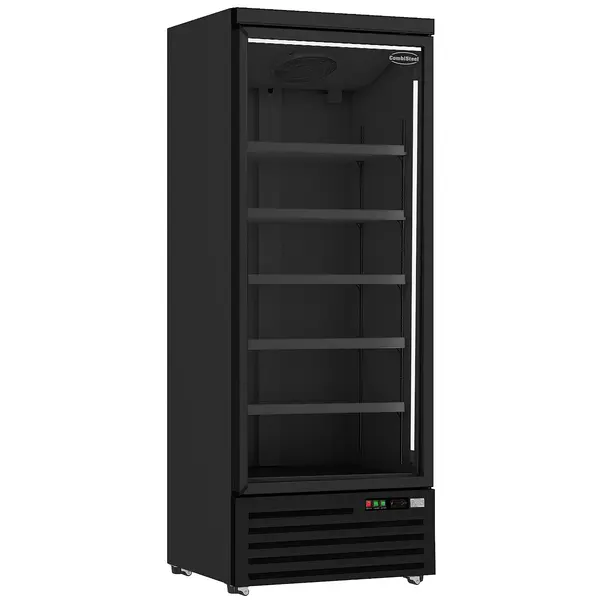Vrieskast | JDE | 600L | Zwart | -18°C/-22°C | Geforceerd | Wielen (Geremd) | 750x710x2003(h)mm