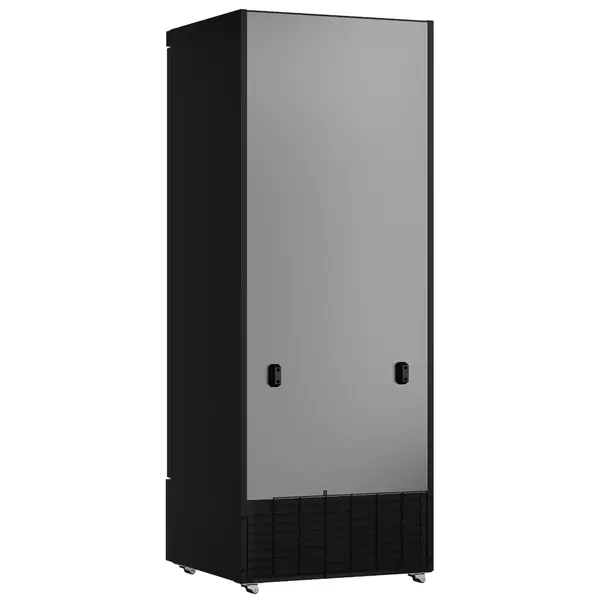 Vrieskast | JDE | 600L | Zwart | -18°C/-22°C | Geforceerd | Wielen (Geremd) | 750x710x2003(h)mm