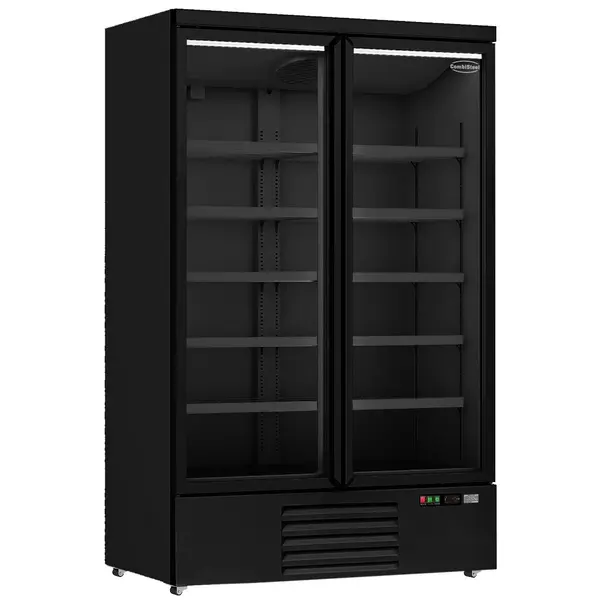 Vrieskast | JDE | 1000L | Zwart | -18°C/-22°C | Geforceerd | Draaideuren | Wielen (Geremd) | 1253x710x2003(h)mm