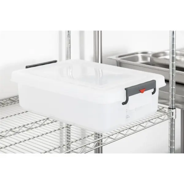 Voedselcontainer | Kunststof (BPA-Vrij) | Transparant | 40L
