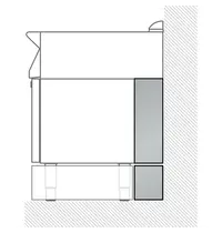 Electrolux Leidingkanaalpanelen | e-XP 700 | Wandopstelling | 2 Stuks