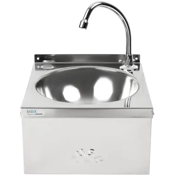 Handwasbak | RVS | Kniebediening (Zelfsluitend) | 300x320x320(h)mm