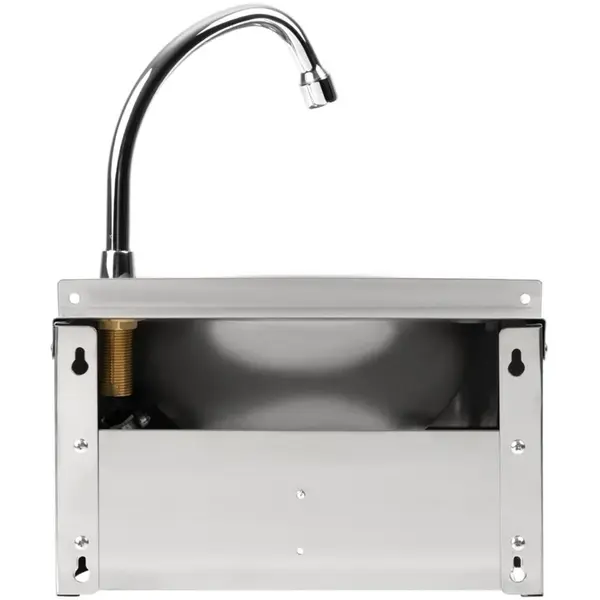 Handwasbak | RVS | Kniebediening (Zelfsluitend) | 300x320x320(h)mm