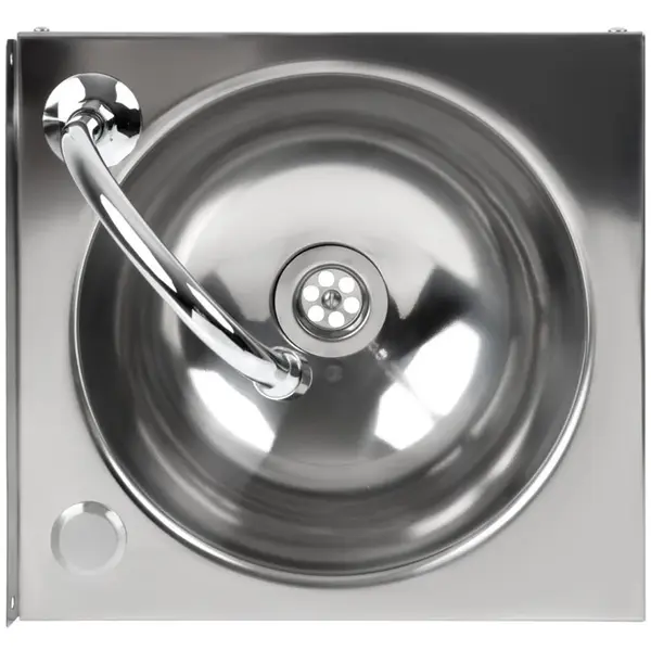 Handwasbak | RVS | Kniebediening (Zelfsluitend) | 300x320x320(h)mm