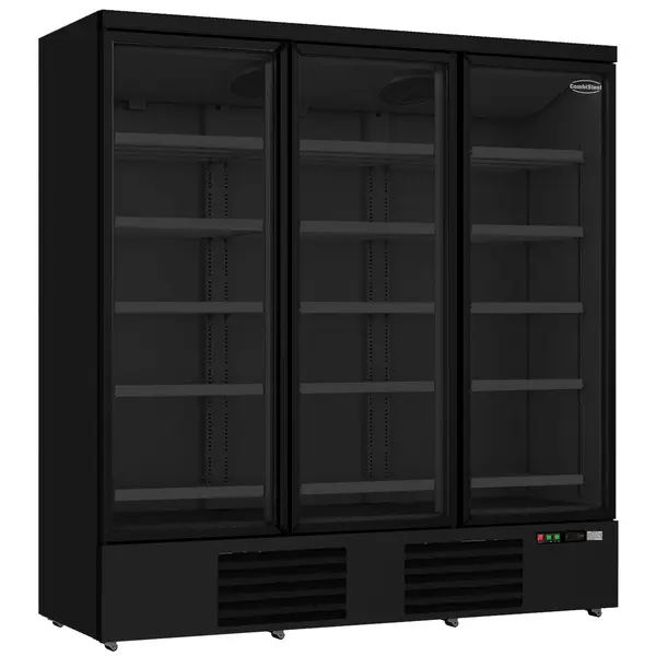 Vrieskast | JDE | 1450L | Zwart | -18°C/-22°C | Geforceerd | Draaideuren | Wielen (Geremd) | 1880x710x2003(h)mm