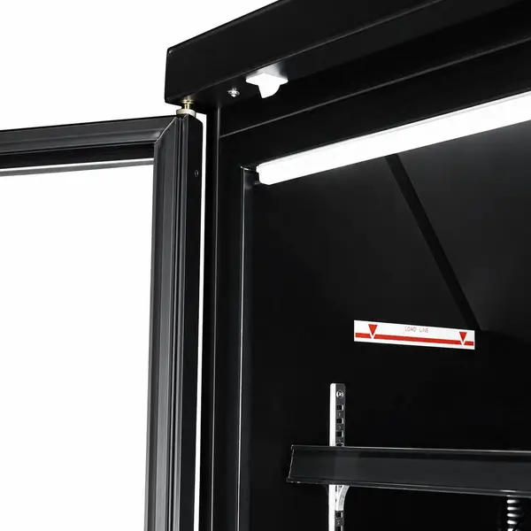Vrieskast | JDE | 1450L | Zwart | -18°C/-22°C | Geforceerd | Draaideuren | Wielen (Geremd) | 1880x710x2003(h)mm