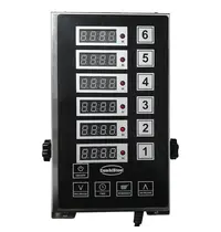 CombiSteel Digitale Keukentimer | DKT | RVS | 6 Timers | 130x240x36(h)mm