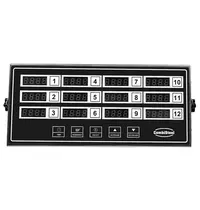 CombiSteel Digitale Keukentimer | DKT | RVS | 12 Timers | 300x135x36(h)mm 