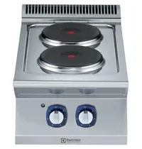 Electrolux Fornuis | e-XP 700 | Elektrisch | 2 Kookpunten (Ø230) | 5.2kW (400V) | 400x730x250(h)mm