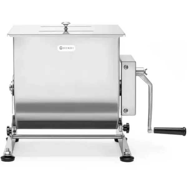 Vleesmenger | RVS | 20L | 13kg | Kantelbare Mengtank | 550x285x385(h)mm