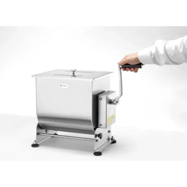 Vleesmenger | RVS | 20L | 13kg | Kantelbare Mengtank | 550x285x385(h)mm