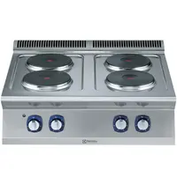 Electrolux Fornuis | e-XP 700 | Elektrisch | 4 Kookpunten (Ø230) | 10.4kW (400V) | 800x730x250(h)mm