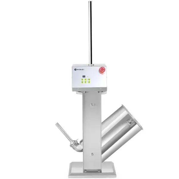 Worstenvuller | RVS | 15L | Incl. 4 Trechters (Ø16/22/32/38mm) | 0.06kW (230V) | 450x350x750(h)mm