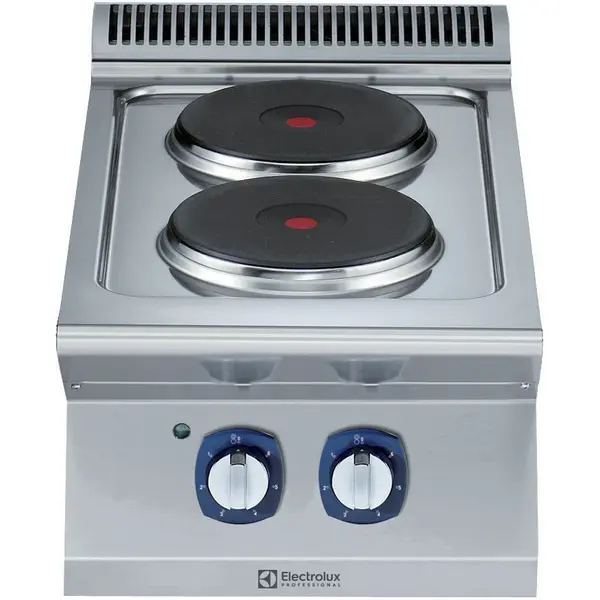 Fornuis | e-XP 700 | Elektrisch | 2 Kookpunten (Ø230) | 5.2kW (230V-3F) | 400x730x250(h)mm