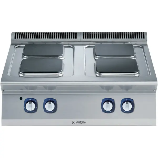 Fornuis | e-XP 700 | Elektrisch | 4 Kookpunten (230x230) | 10.4kW (230V-3F) | 800x730x250(h)mm