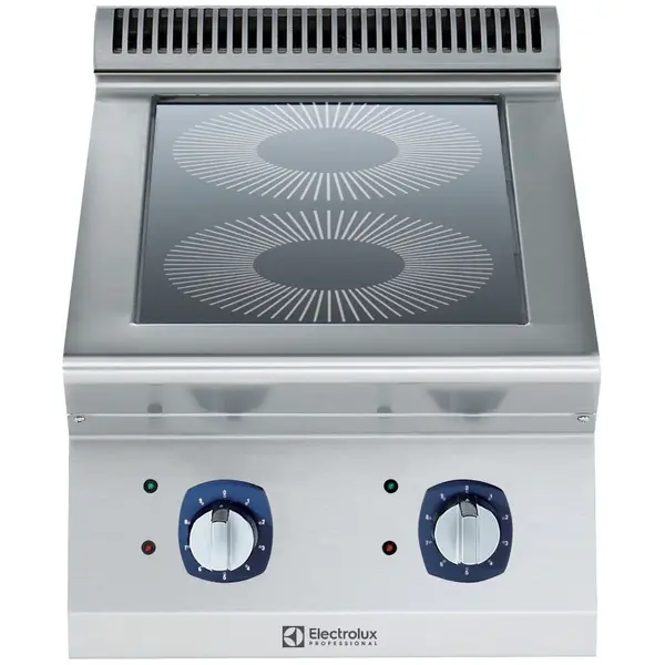 Inductiefornuis | e-XP 700 | 2 Kookpunten (Ø280) | 7kW (230V-3F) | 400x730x250(h)mm
