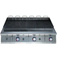 Electrolux Stoomgrill | e-XP 900 | Gas | Oppervlak 1113x644 (Gietijzer) | 31.5kW | Piëzo Ontsteking | 1200x941x250(h)mm