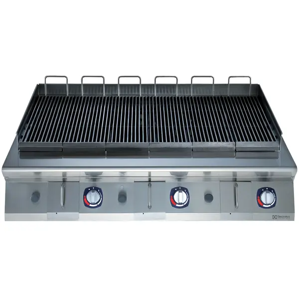 Stoomgrill | e-XP 900 | Gas | Oppervlak 1113x644 (Gietijzer) | 31.5kW | 1200x941x250(h)mm