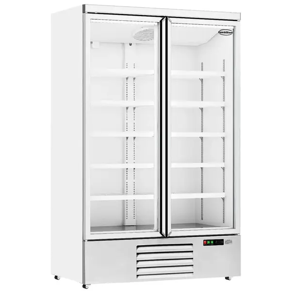 Koelkast | JDE | 1000L | Wit | 0°C/+10°C | Geforceerd | Draaideuren | Wielen (Geremd) | 1253x710x2003(h)mm