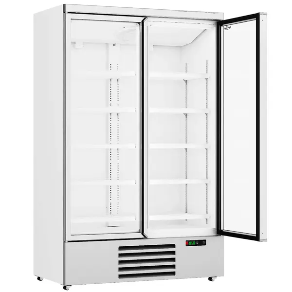 Koelkast | JDE | 1000L | Wit | 0°C/+10°C | Geforceerd | Draaideuren | Wielen (Geremd) | 1253x710x2003(h)mm