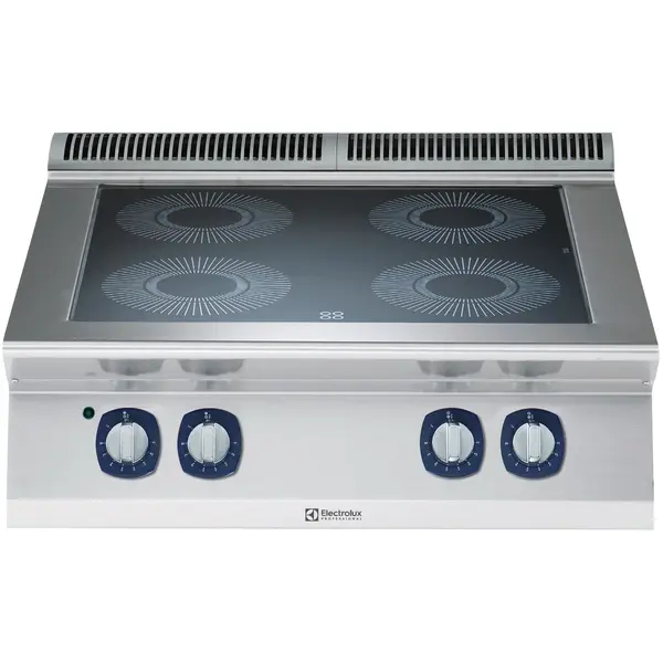 Glaskeramisch Fornuis | e-XP 700 | 4 Kookpunten (Ø230) | 8.8kW (400V) | 800x730x250(h)mm