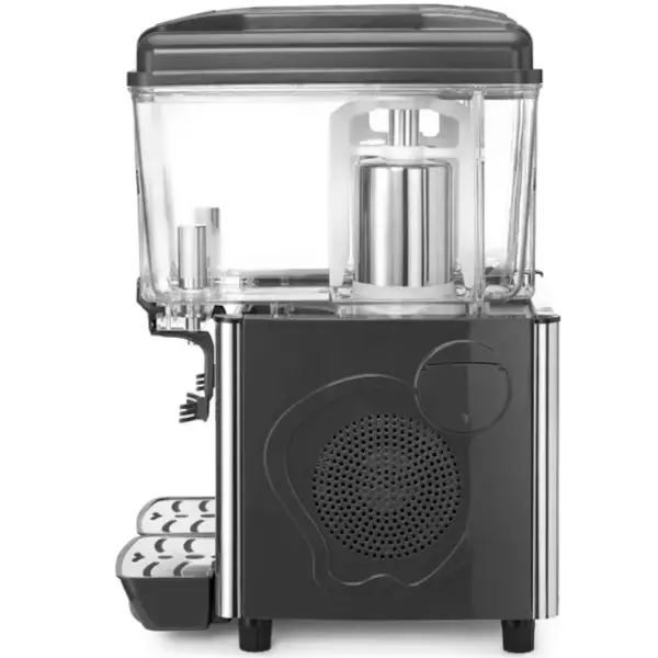 Gekoelde Drankendispenser | Zwart | 2x 12L | 0°C/+10°C | 485x415x645(h)mm