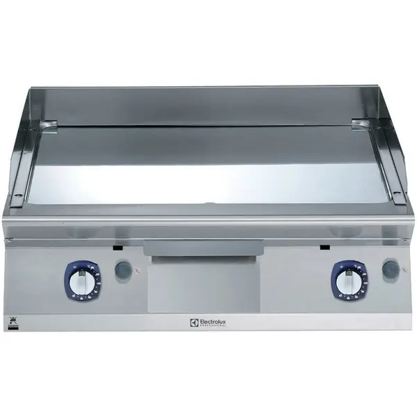 Bak-/Grillplaat | e-XP 700 | Gas | Glad Oppervlak 730x540 (Verchroomd) | 100°C/280°C | 14kW | Waakvlam/Piëzo | 800x730x250(h)mm