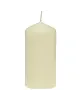 Bolsius Blokkaarsen | Was | Ivoor | 39 Branduren | 12 Stuks | Ø58x120(h)mm 