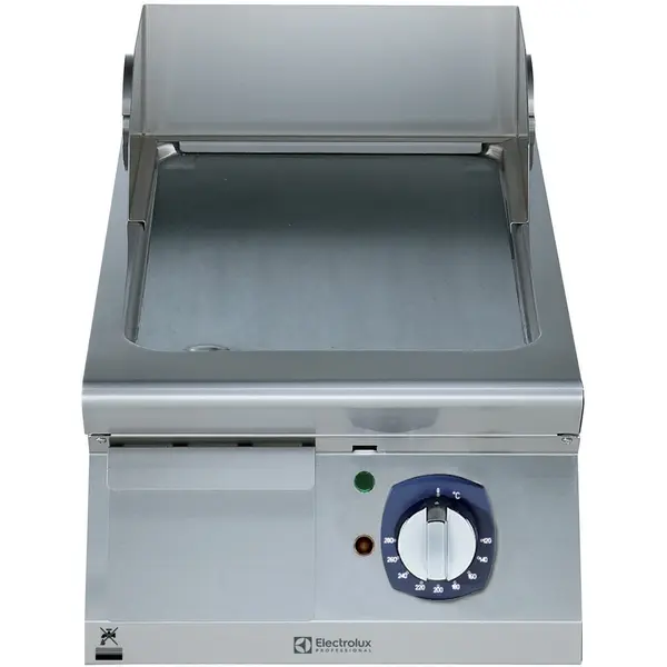 Bak-/Grillplaat | e-XP 700 | Elektrisch | Glad Oppervlak 330x540 (Verchroomd) | 120°C/280°C | 4.2kW (400V) | 400x730x250(h)mm