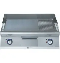 Electrolux Bak-/Grillplaat | e-XP 700 | Elektrisch | Glad/Gegroefd Oppervlak 730x540 (Verchroomd) | 120°C/280°C | 7.8kW (230V-3F) | 800x730x250(h)mm