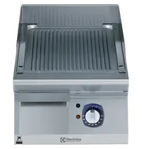 Electrolux Bak-/Grillplaat | e-XP 700 | Elektrisch | Gegroefd Oppervlak 330x540 (Verchroomd) | 120°C/280°C | 4.2kW (400V) | 400x730x250(h)mm
