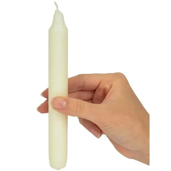 Dinerkaarsen | Was | Ivoor | 45 Stuks | Ø21x177(h)mm
