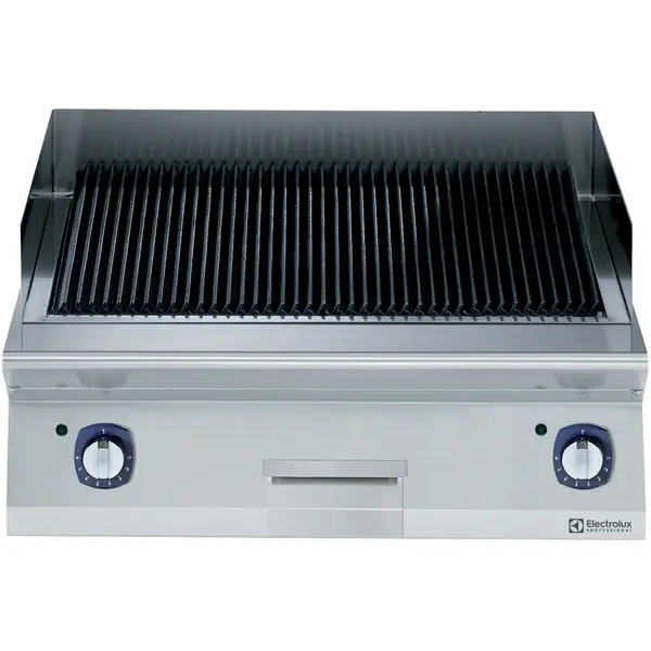 Stoomgrill | e-XP 700 | Elektrisch | Oppervlak 631x478 (Gietijzer) | 8kW (400V) | 800x730x250(h)mm
