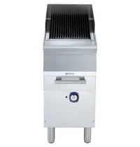 Electrolux Stoomgrill | e-XP 700 | Elektrisch | Oppervlak 316x478 (Gietijzer) | 6kW (400V) | Uitneembare Waterlade | 400x730x850/900(h)mm