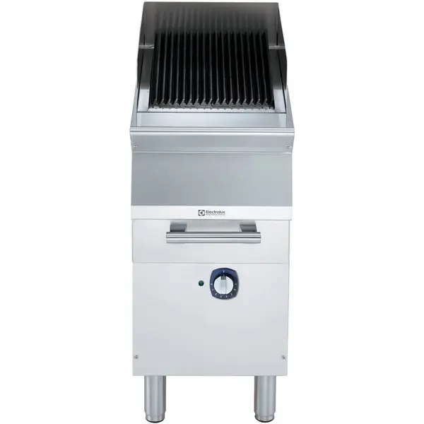 Stoomgrill | e-XP 700 | Elektrisch | Oppervlak 316x478 (Gietijzer) | 6kW (400V) | Uitneembare Waterlade | 400x730x850/900(h)mm