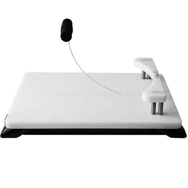 Kaassnijder | Cheese-O-Matic® | Aluminium/Kunststof | Zwart/Wit | Draad | 477x358x103(h)mm