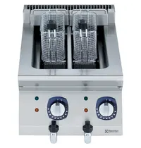 Electrolux Friteuse | e-XP 700 | Elektrisch | 5+5L | 105°C/185°C | 9kW (400V) | Aftapkranen | 400x730x250(h)mm