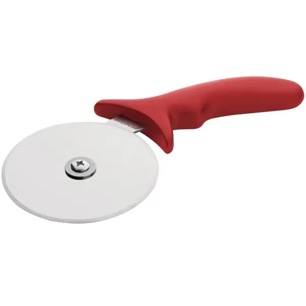 Pizzasnijder | RVS Mes (Ø100mm) | Rood (Rauw Vlees) | HACCP