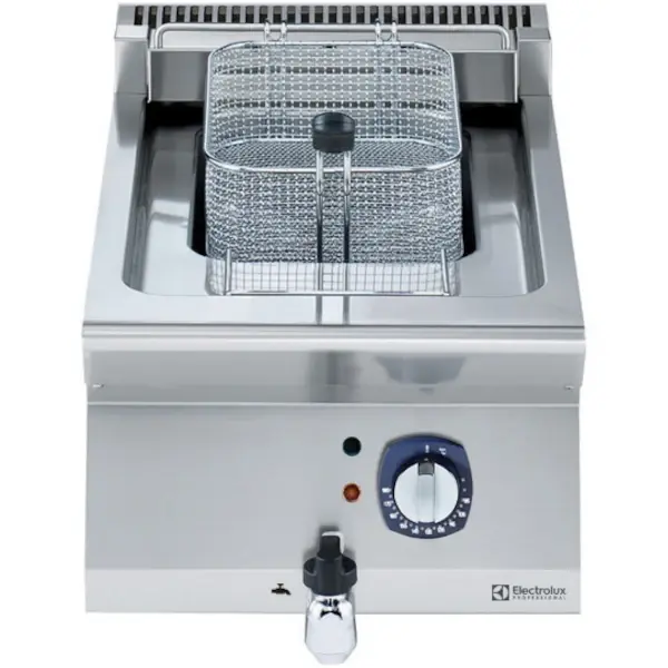 Friteuse | e-XP 700 | Elektrisch | 12L | 105°C/185°C | 8.7kW (400V) | Aftapkraan | 400x730x250(h)mm