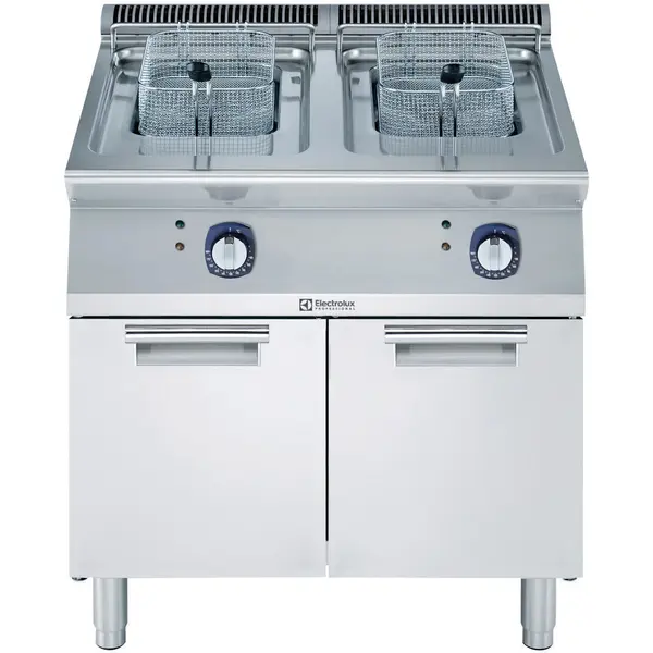 Friteuse | e-XP 700 | Elektrisch | 15+15L | 105°C/185°C | 20kW (400V) | Aftapkranen | 800x730x850/900(h)mm